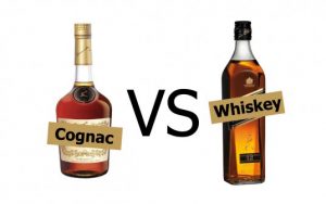 rượu cognac và whisky
